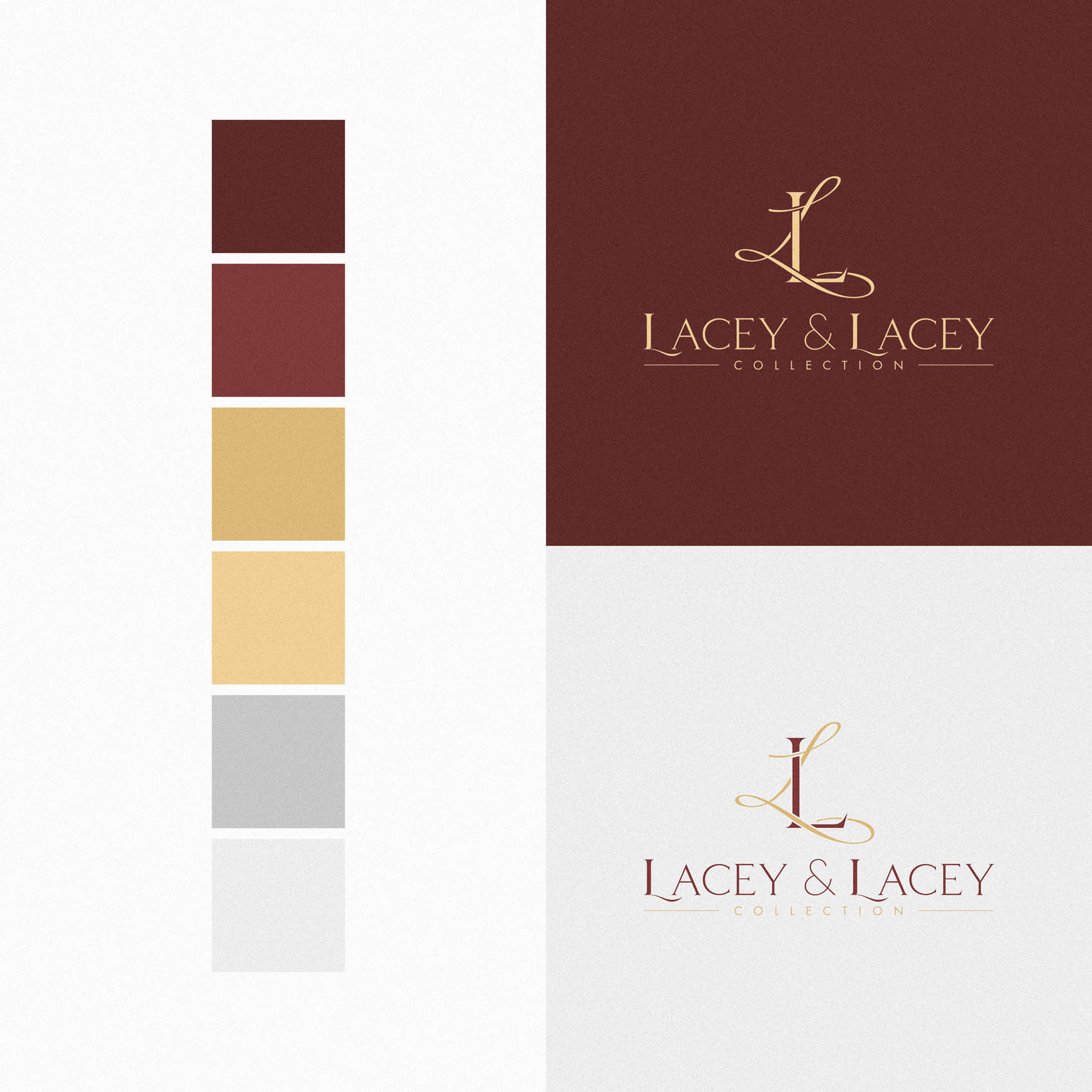 Lacey & Lacey - Luxury Candle Packaging Logo & Brand Identity4
