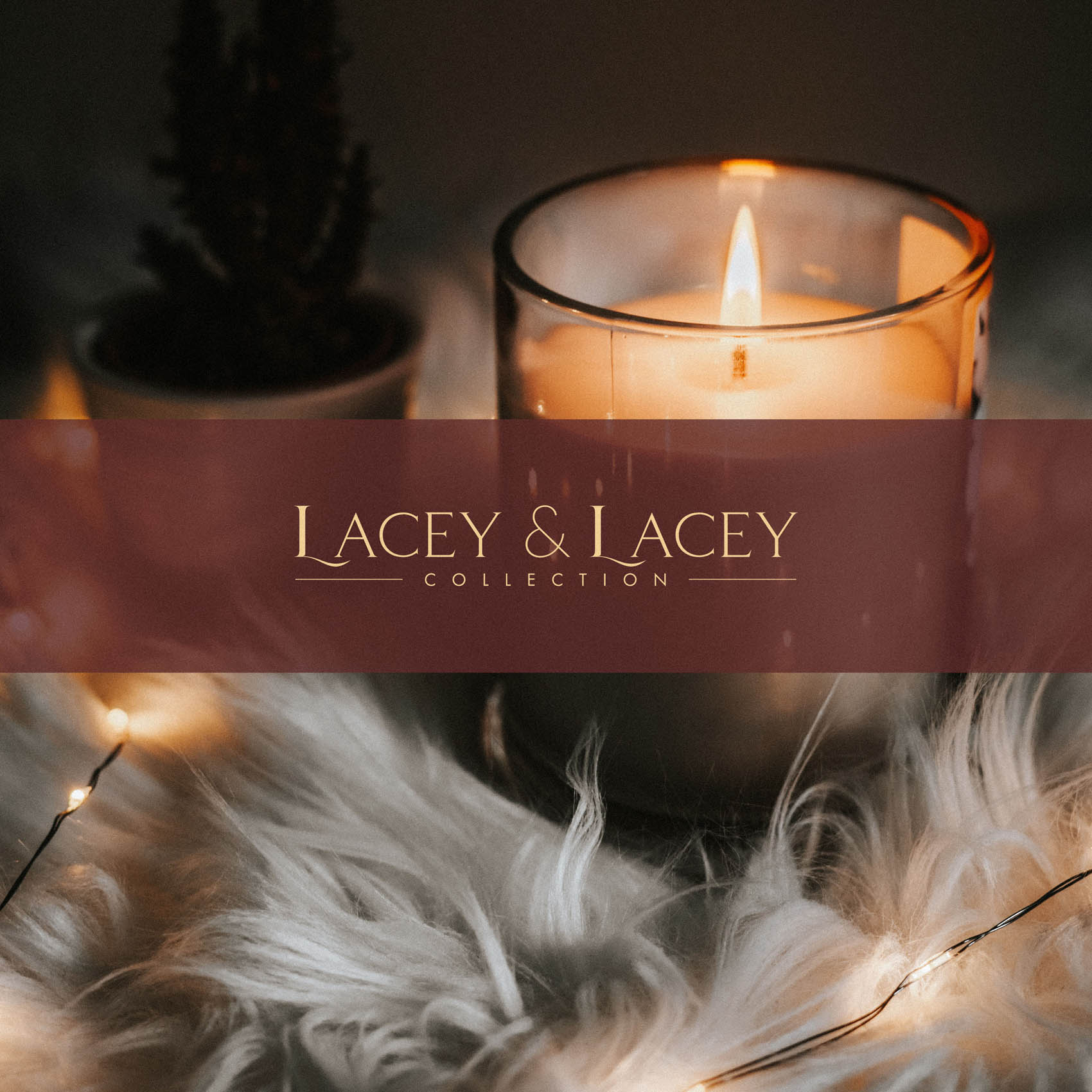 Lacey & Lacey - Luxury Candle Packaging Logo & Brand Identity7