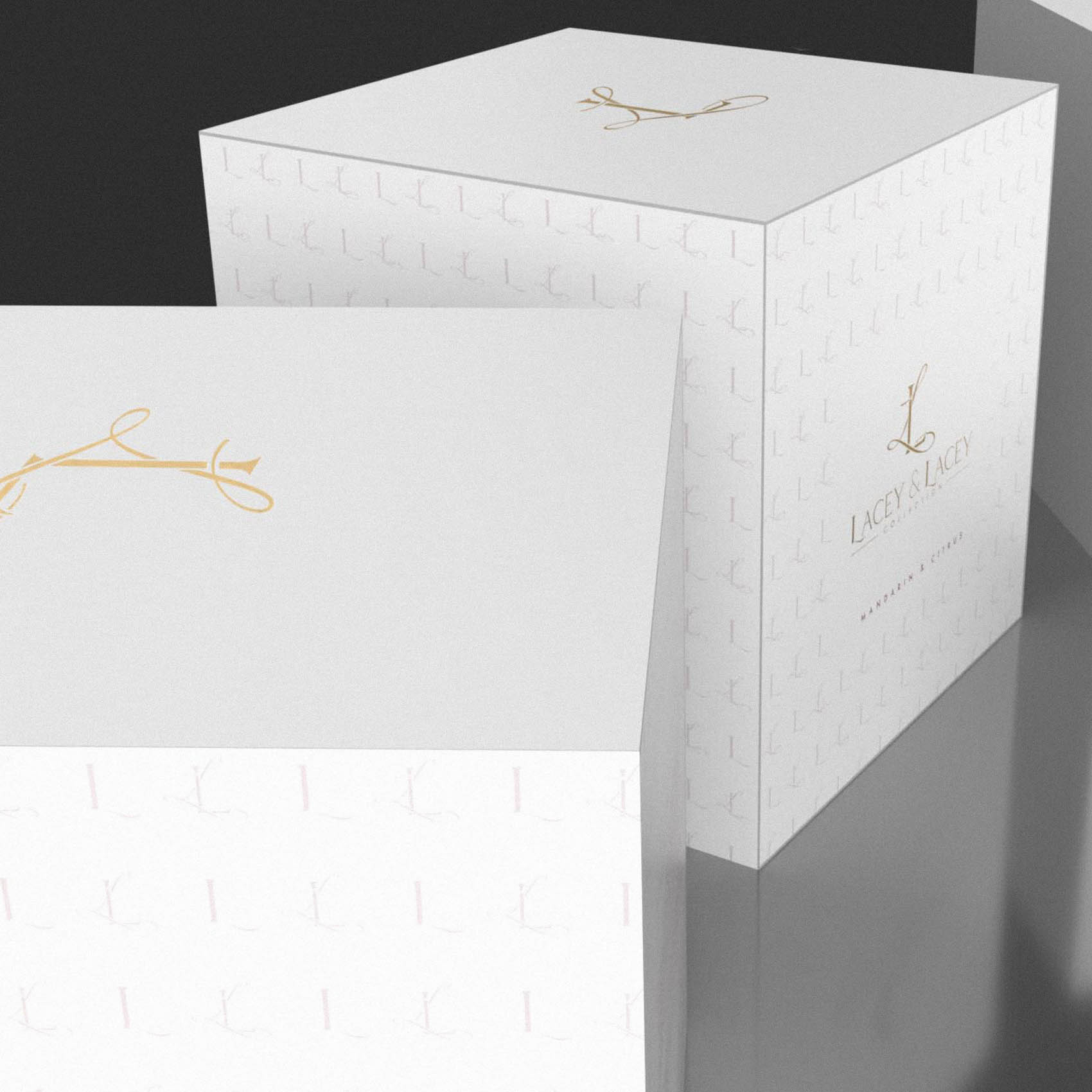 Lacey & Lacey - Luxury Candle Packaging Logo & Brand Identity9