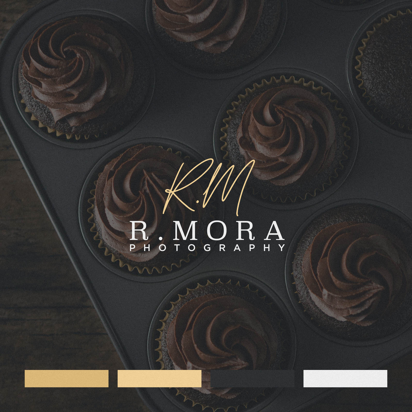 R Mora Photography Brand Identity Logo Design