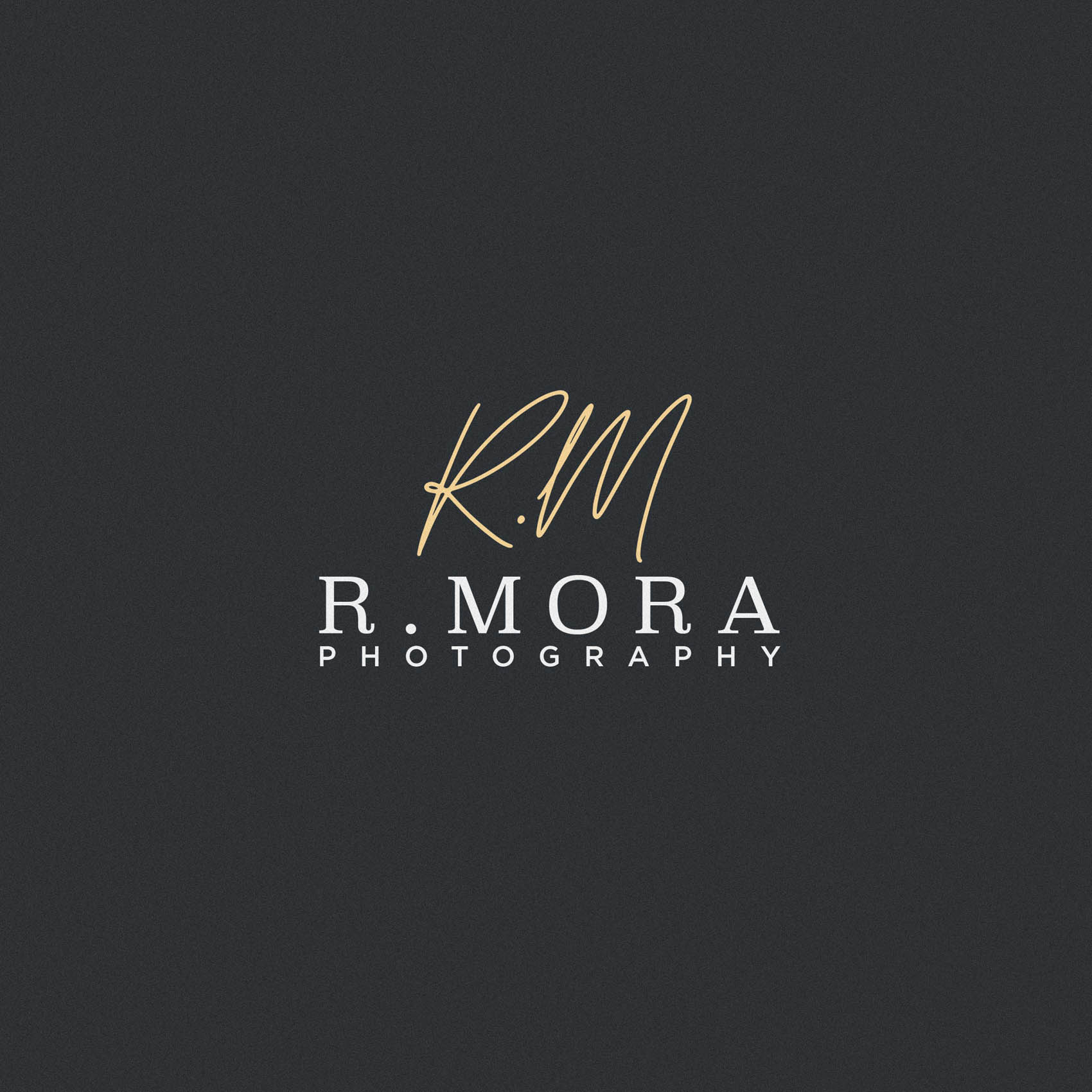 R Mora Photography Brand Identity Logo Design12