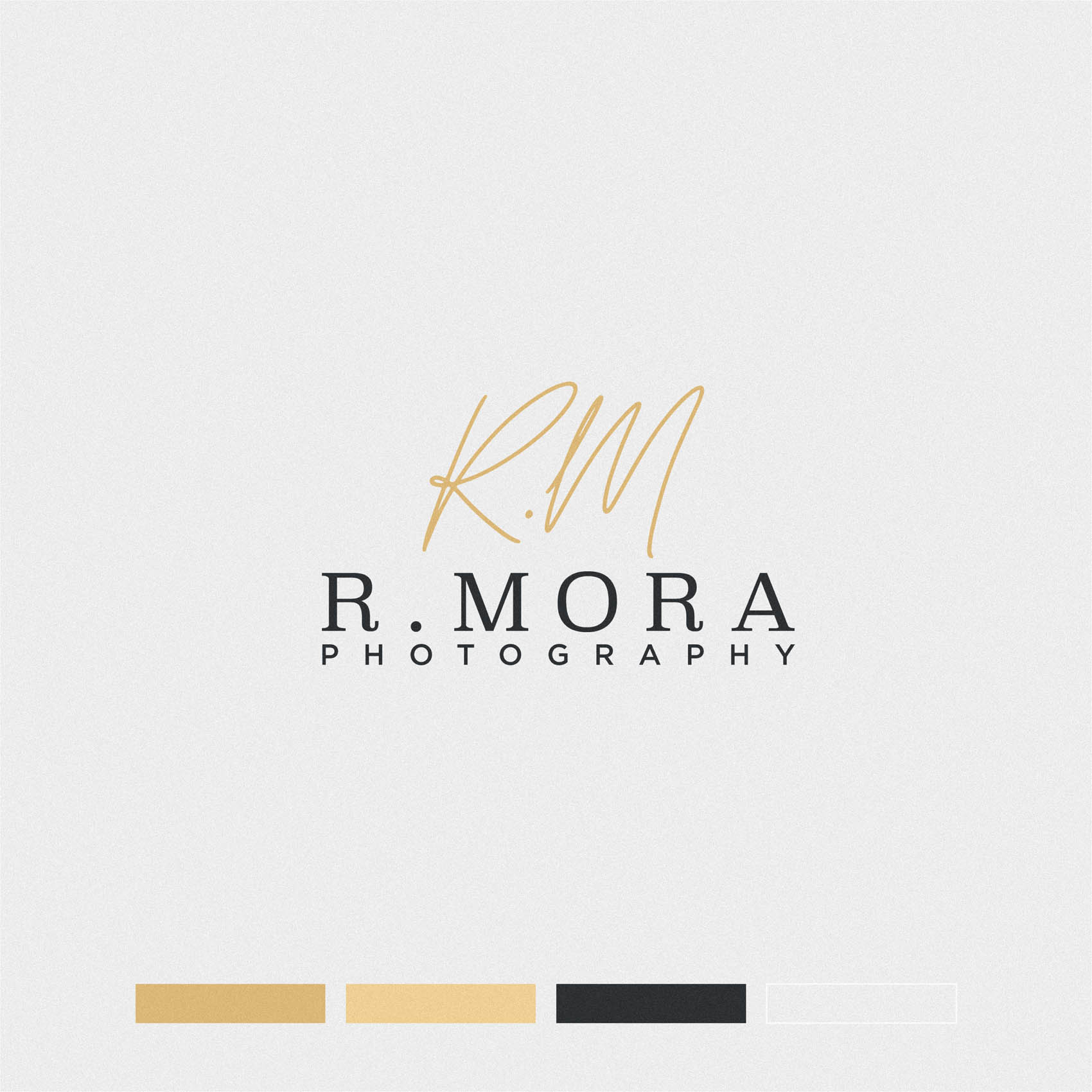 R Mora Photography Brand Identity Logo Design15