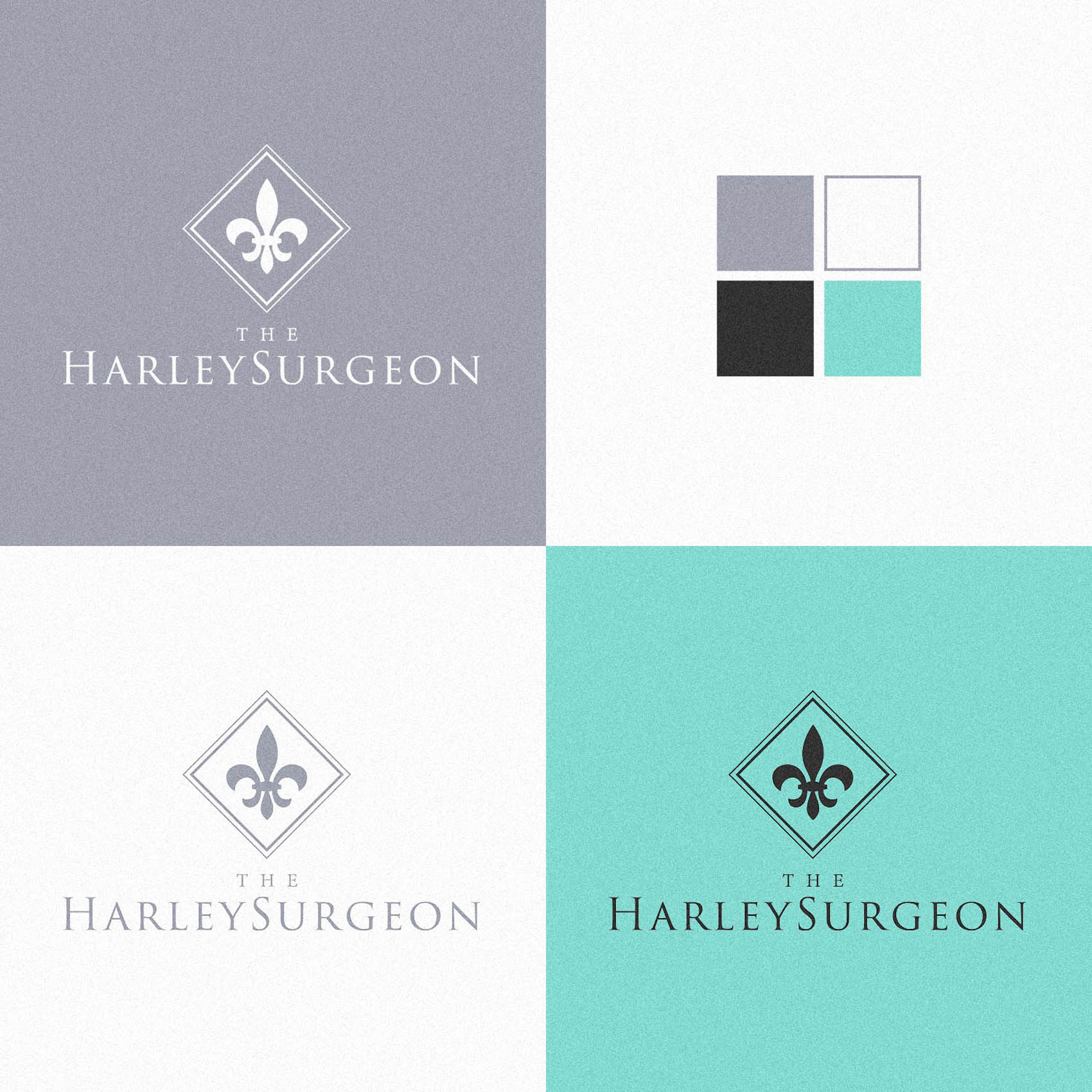 The Harley Surgeon - Luxury High End brand identity logo design london4