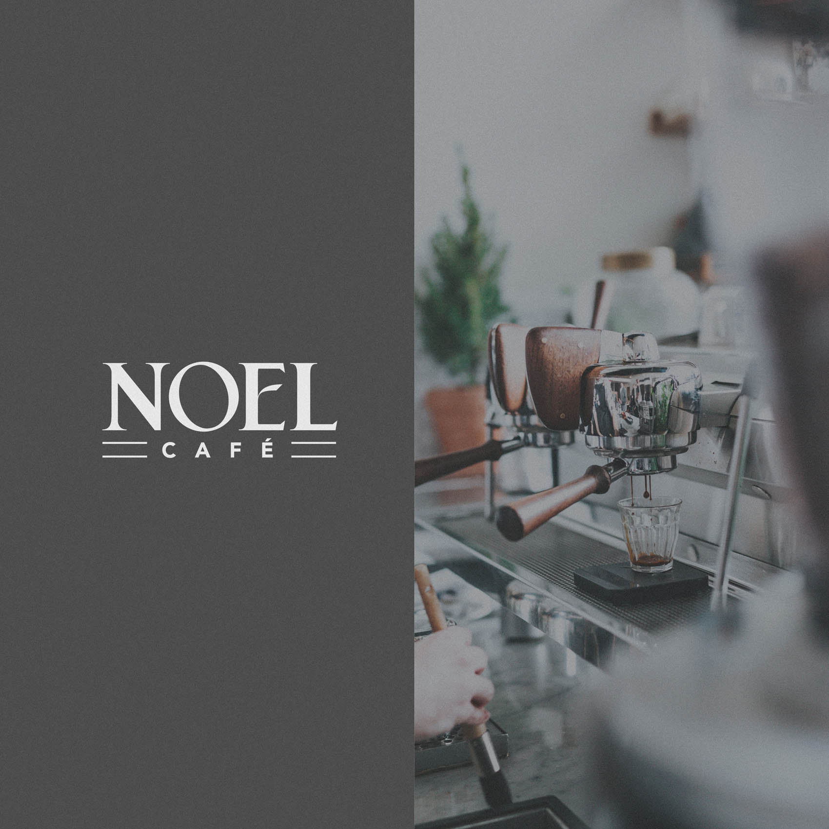 noel cafe - coffee shop logo high end luxury branding barista2