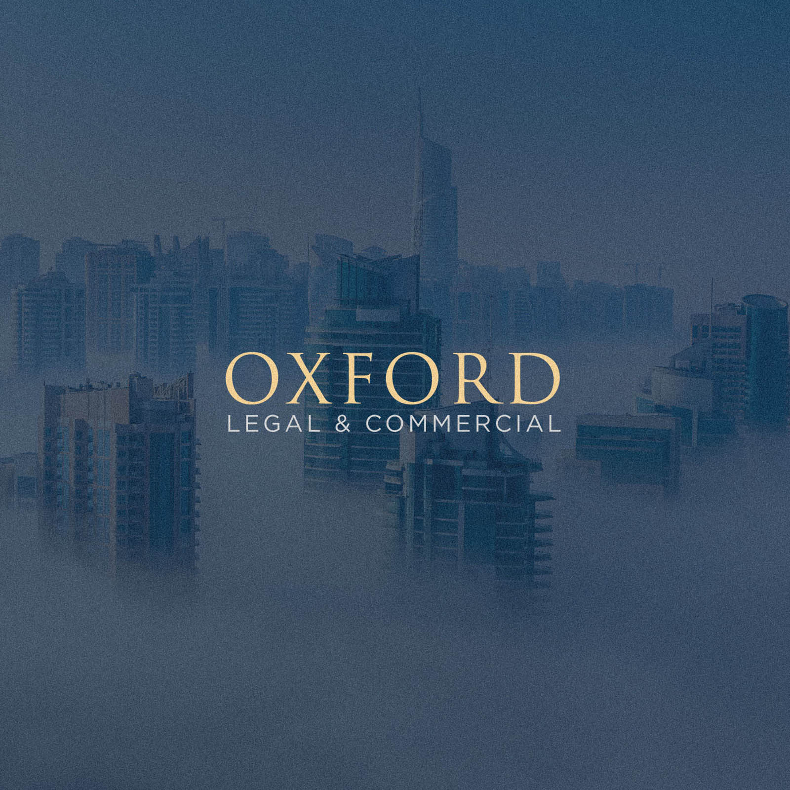 Oxford Corporate brand identity design high end