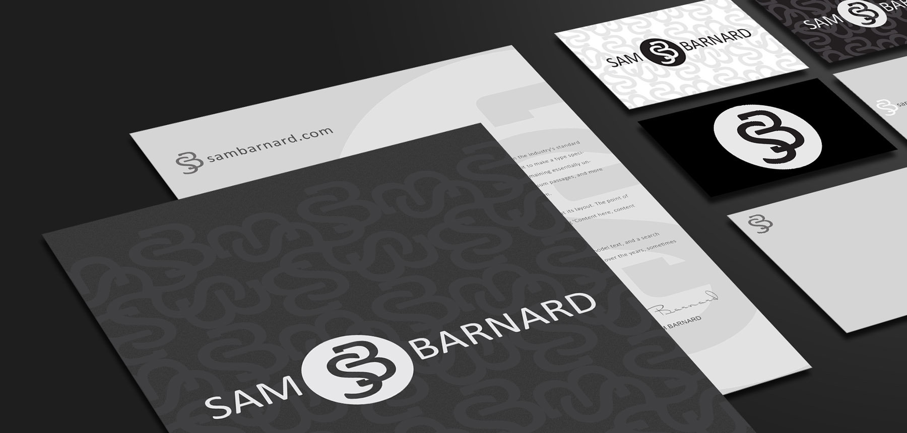 Sam Barnard Branding and Identity Design Project