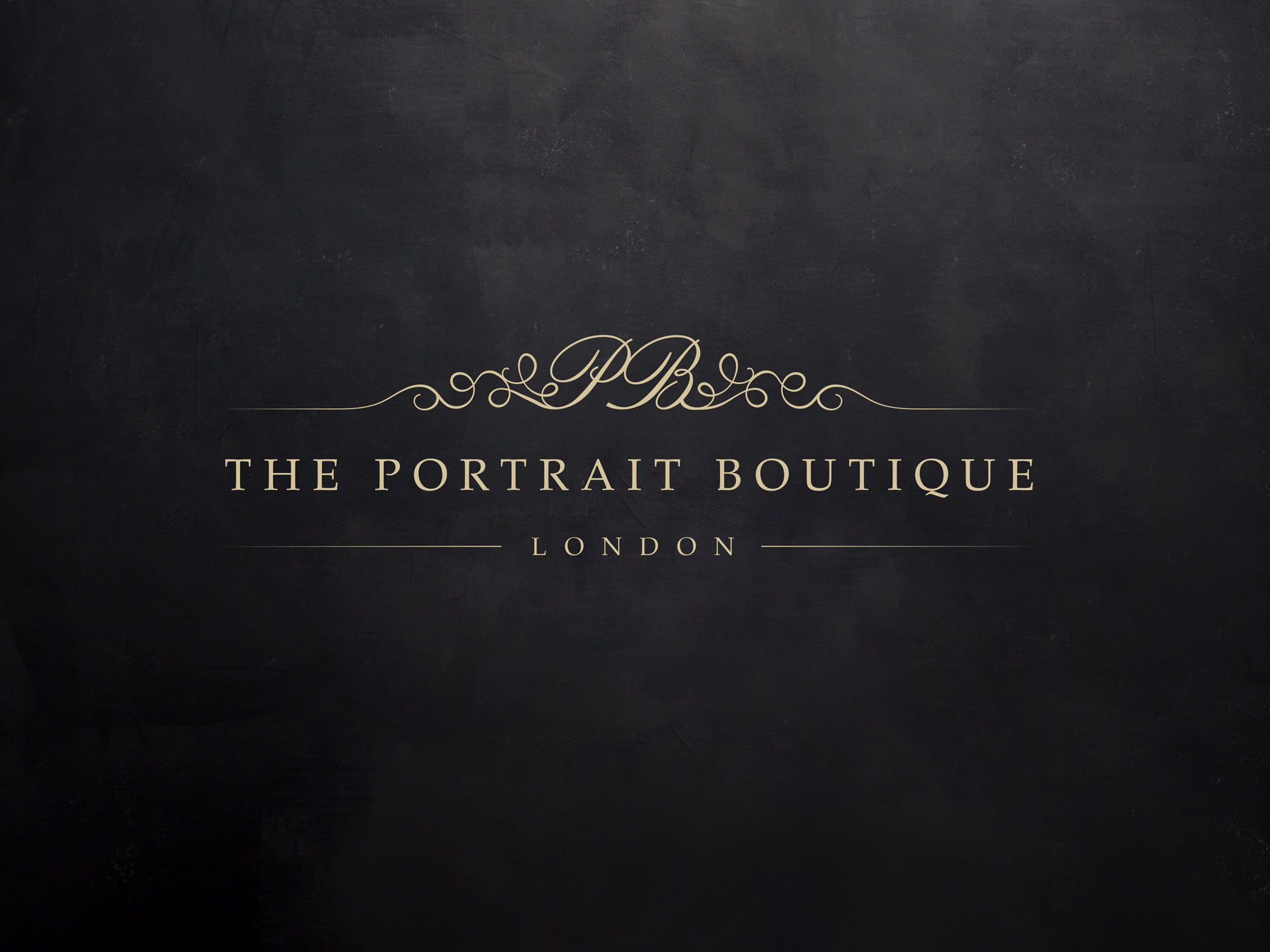 The Portrait Boutique London Branding and Identity Design Project