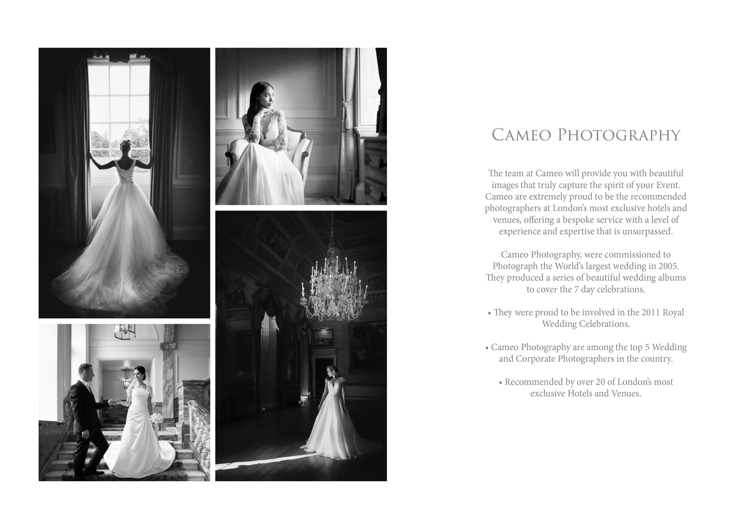 Wedding Welcome Brochure PDF Design London