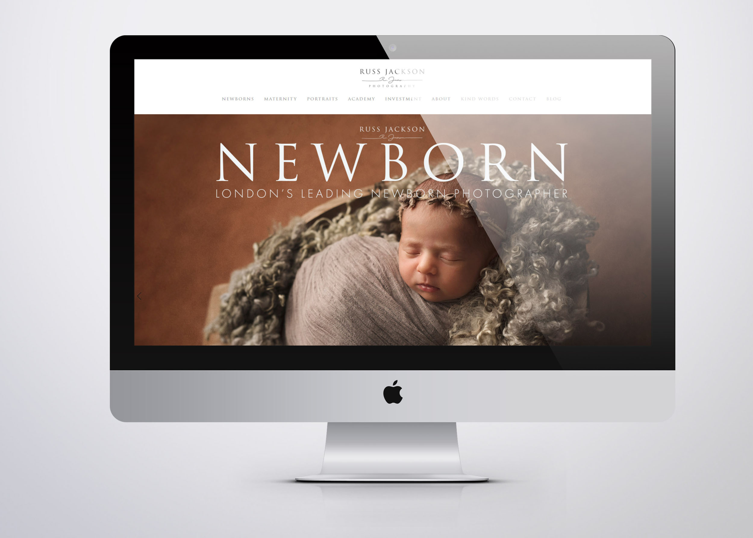 Russ Jackson Photography Newborn Photography Website