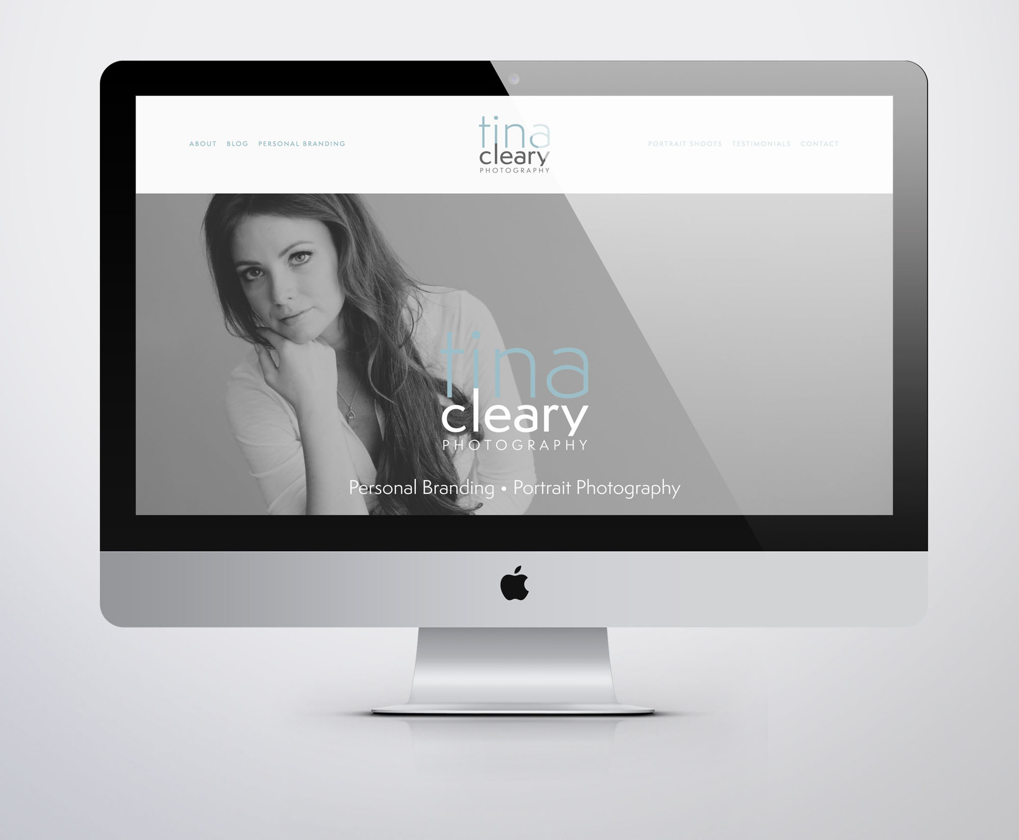 Tina Cleary Photography website design and development