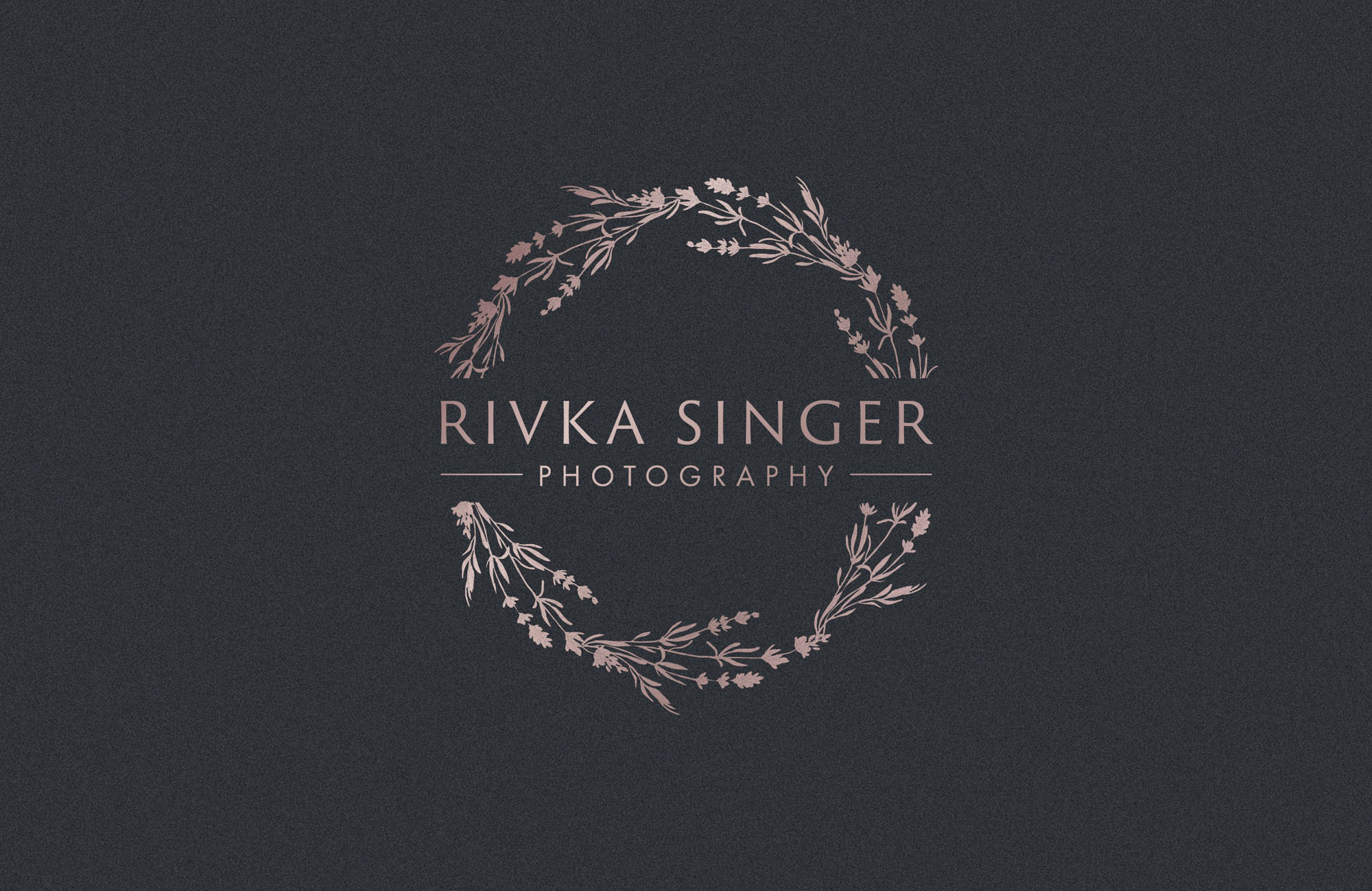 Rivka Singer Photography Newborn Brand Identity