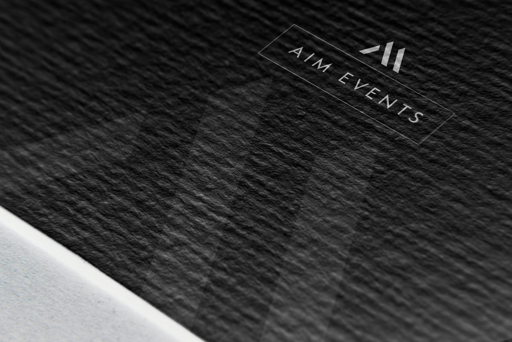 AIM Events London Branding and Identity Design Project