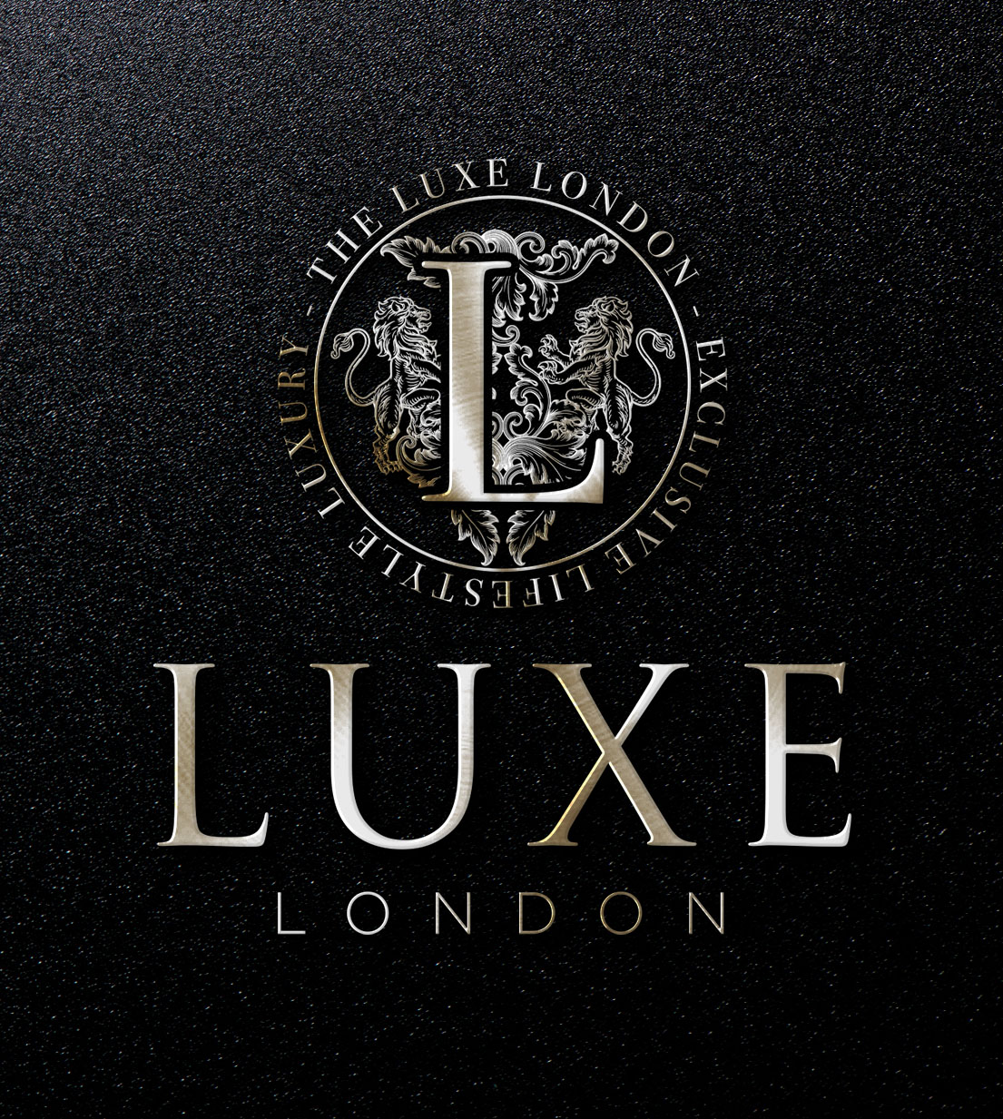 Logo Design Luxe London JM Graphic Design Logo Design Luxe London JM Graphic Design