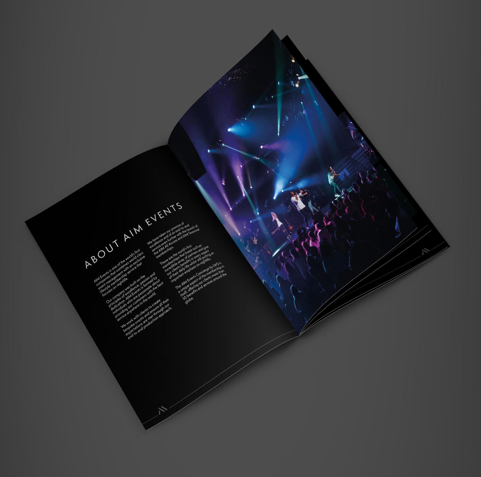 brochure design london