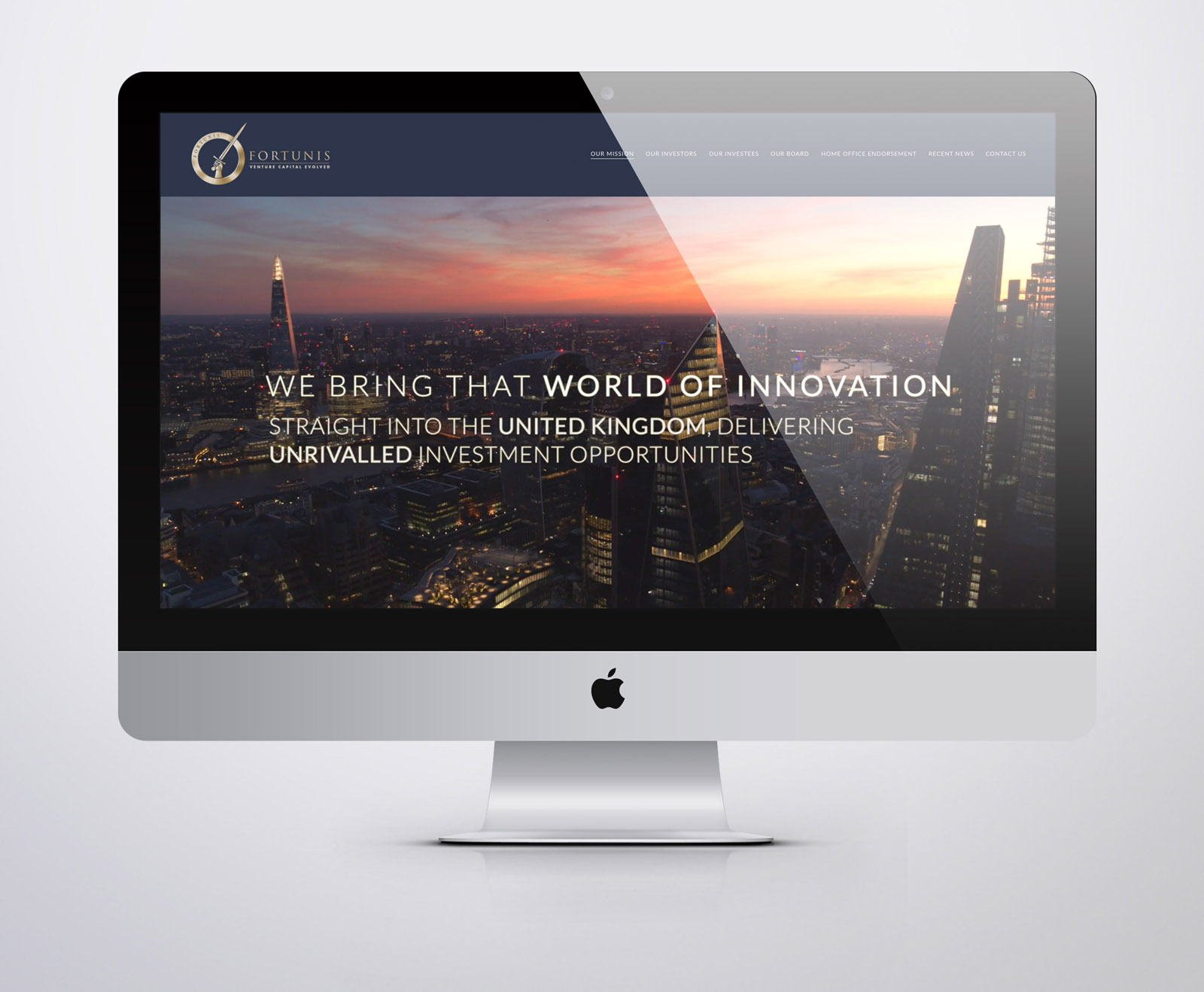 Corporate Website Design - Investment - VC
