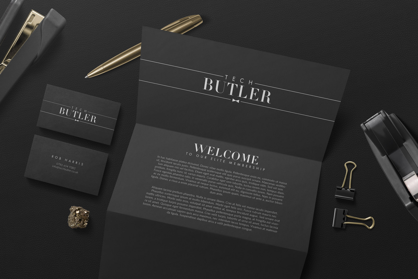 Tech Butler London Branding and Identity Design Project