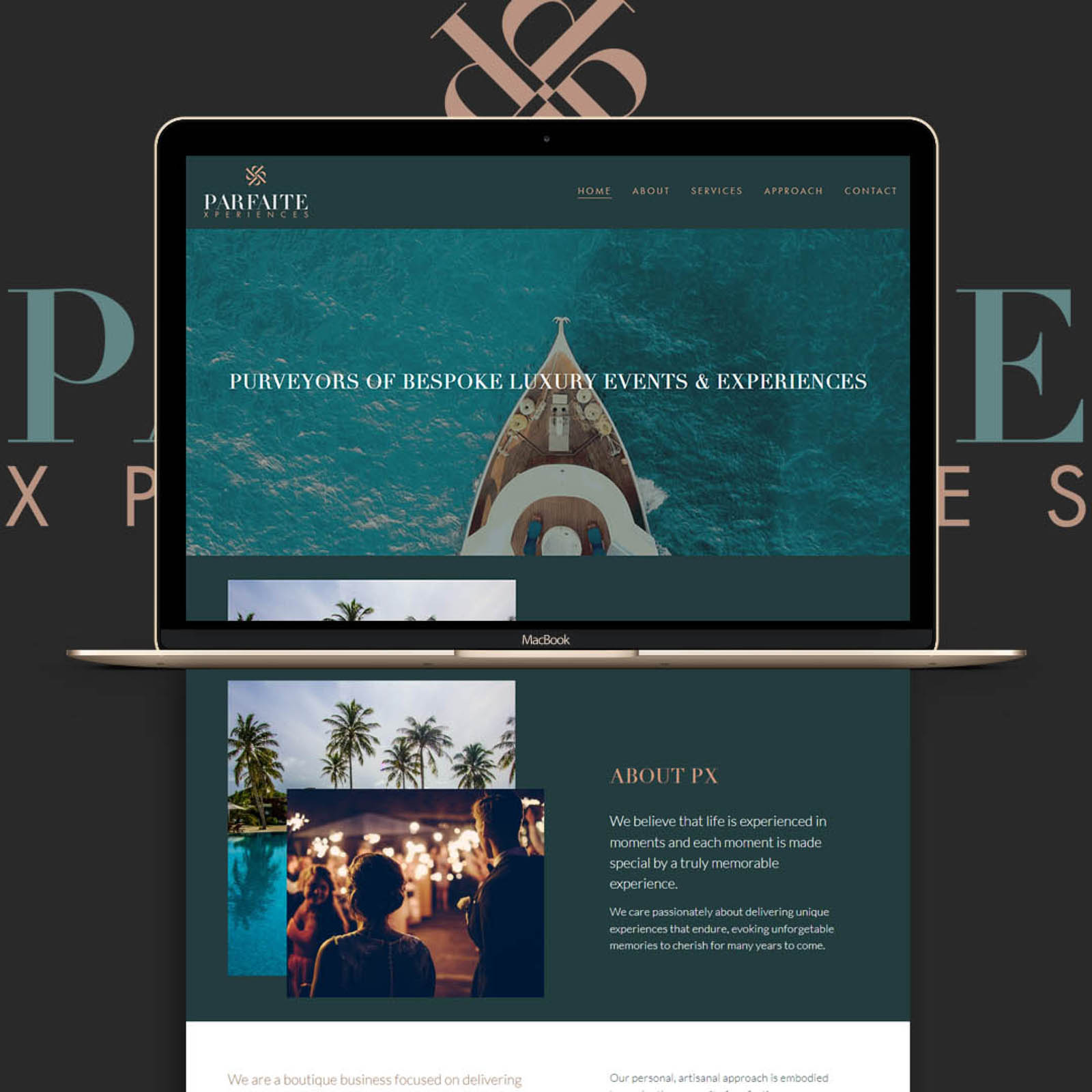Events Company Website - Web Designer London
