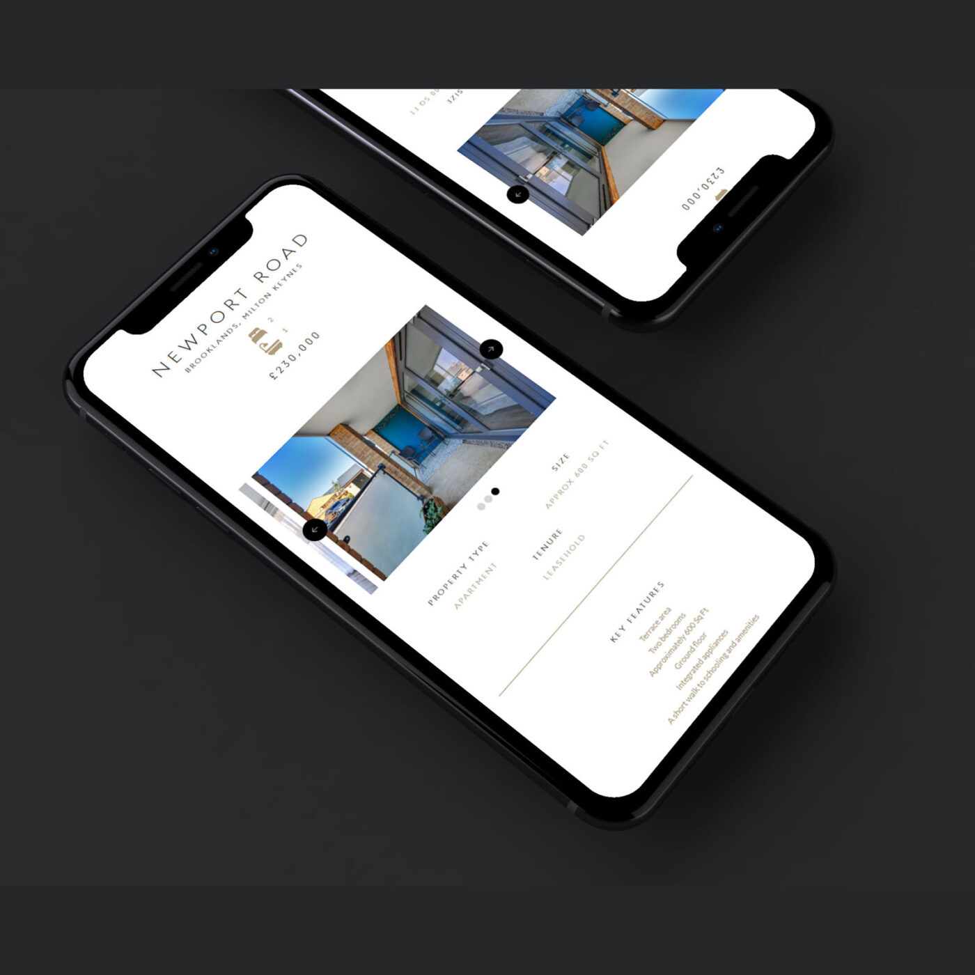 ADIA Estate Agent Website Design - JM Graphic Design