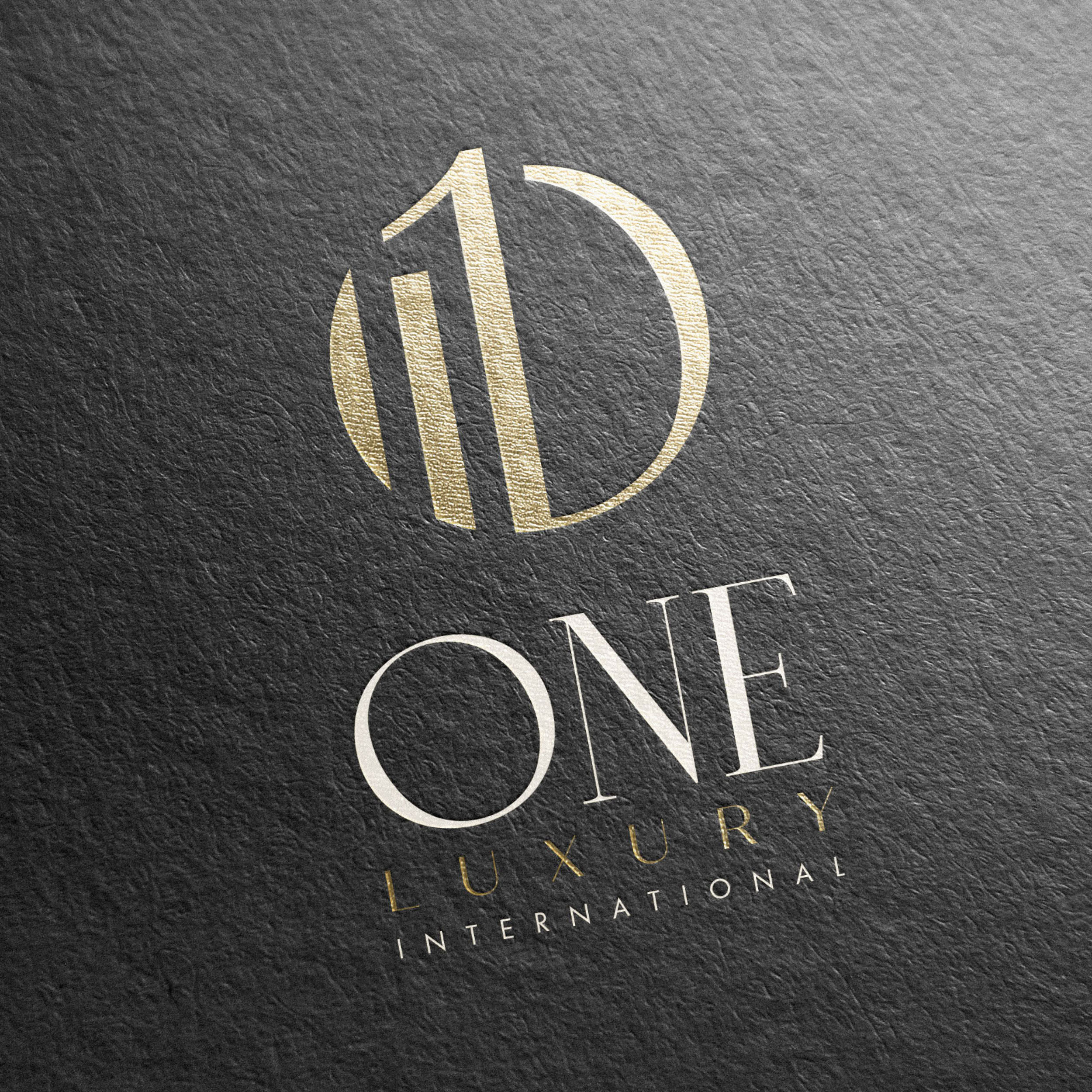 One Luxury Real Estate Logo Design