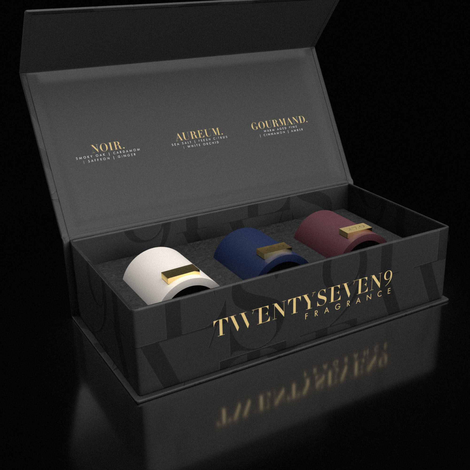 279 luxury candle brand identity & packaging design london 1