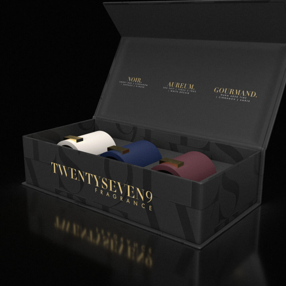 279 luxury candle brand identity & packaging design london 1