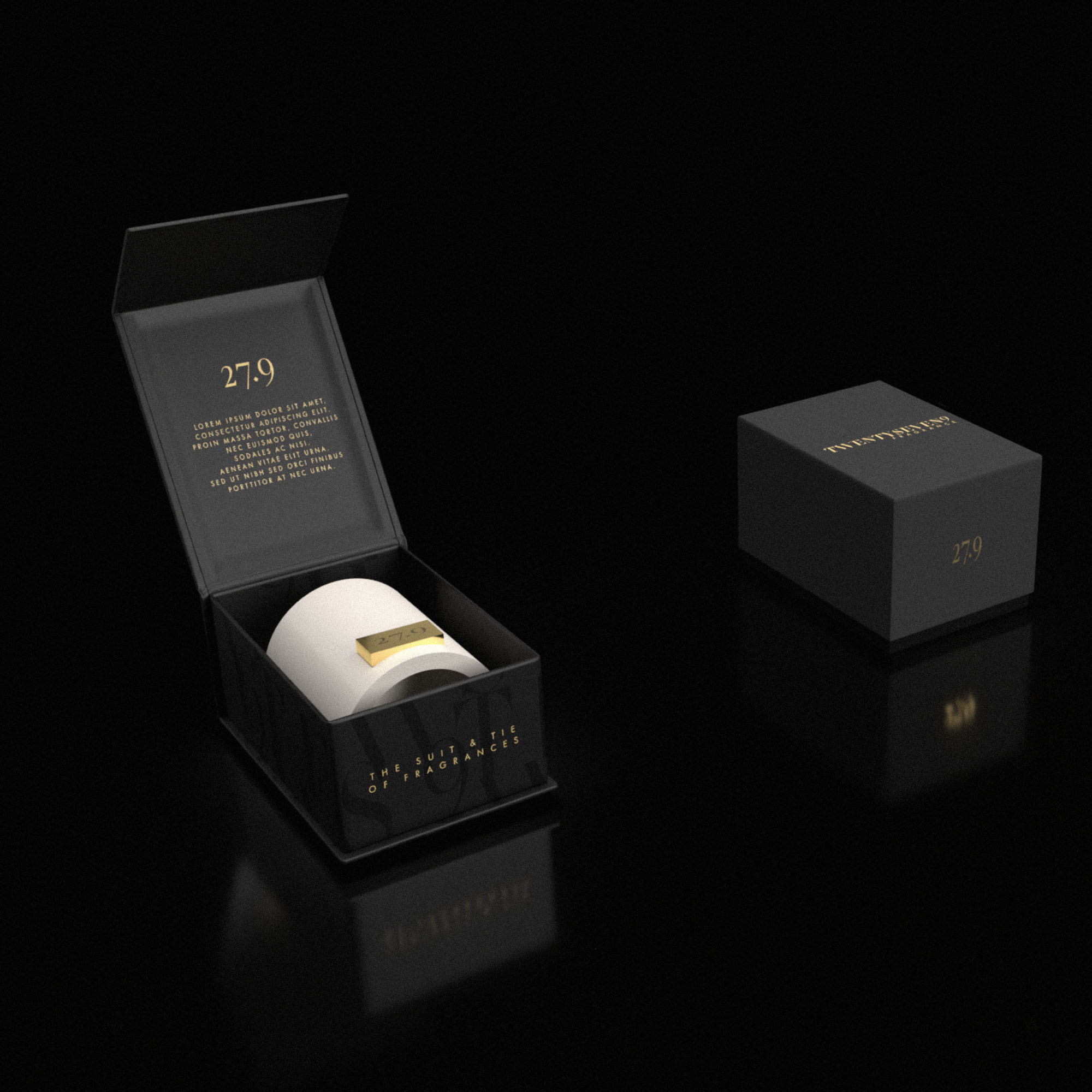 279 luxury candle brand identity & packaging design london 1