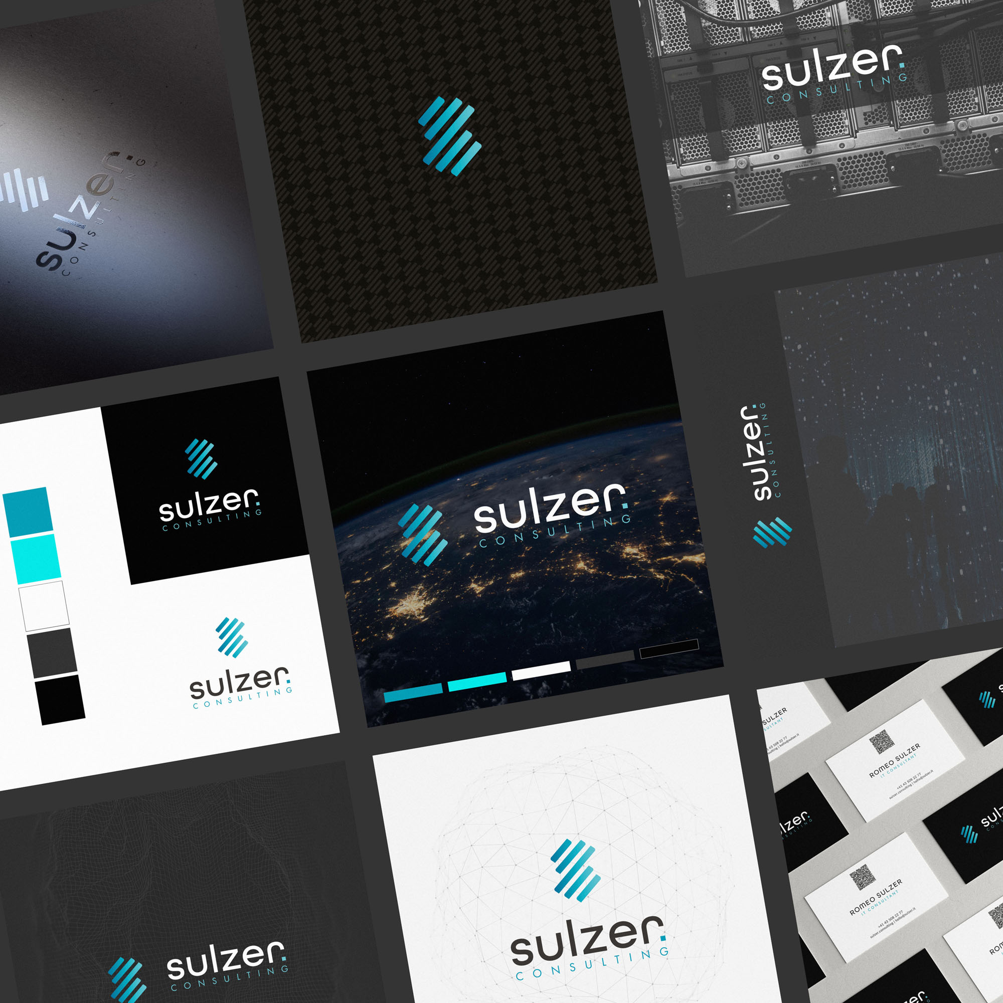 high end it consultant brand identity design 1