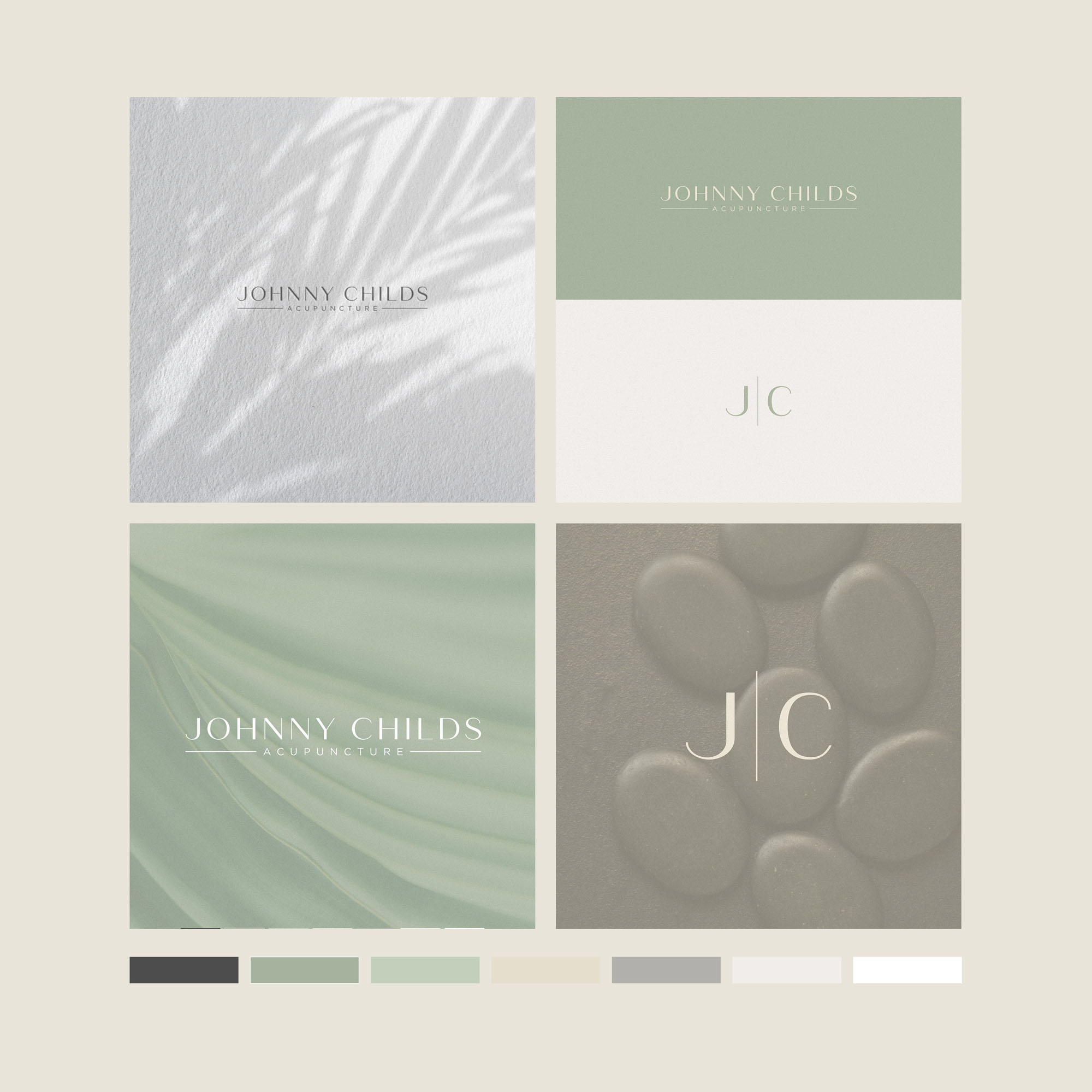 editorial luxury acupunture brand identity - quiet luxury