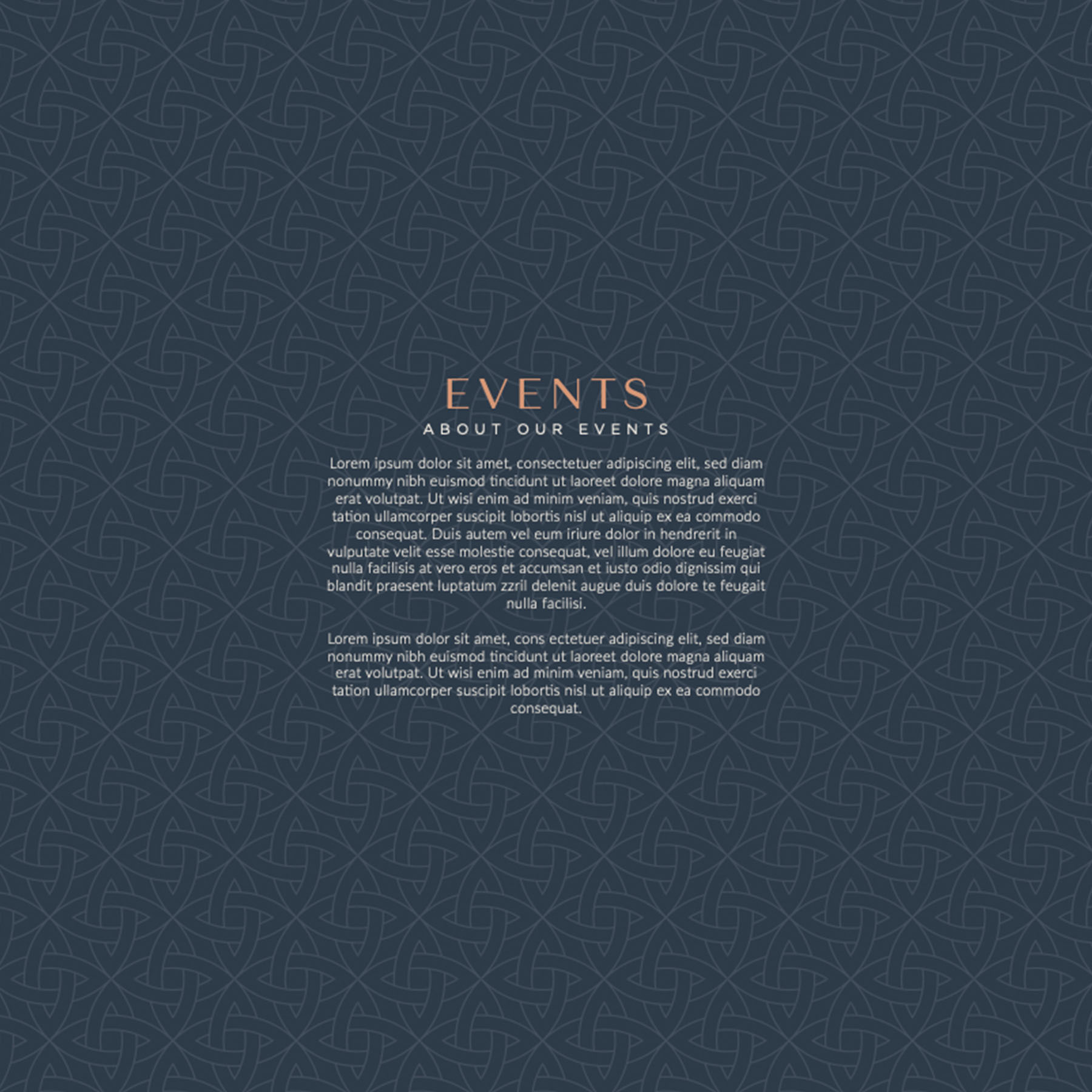 high end luxury identity & logo design for wedding & events brand