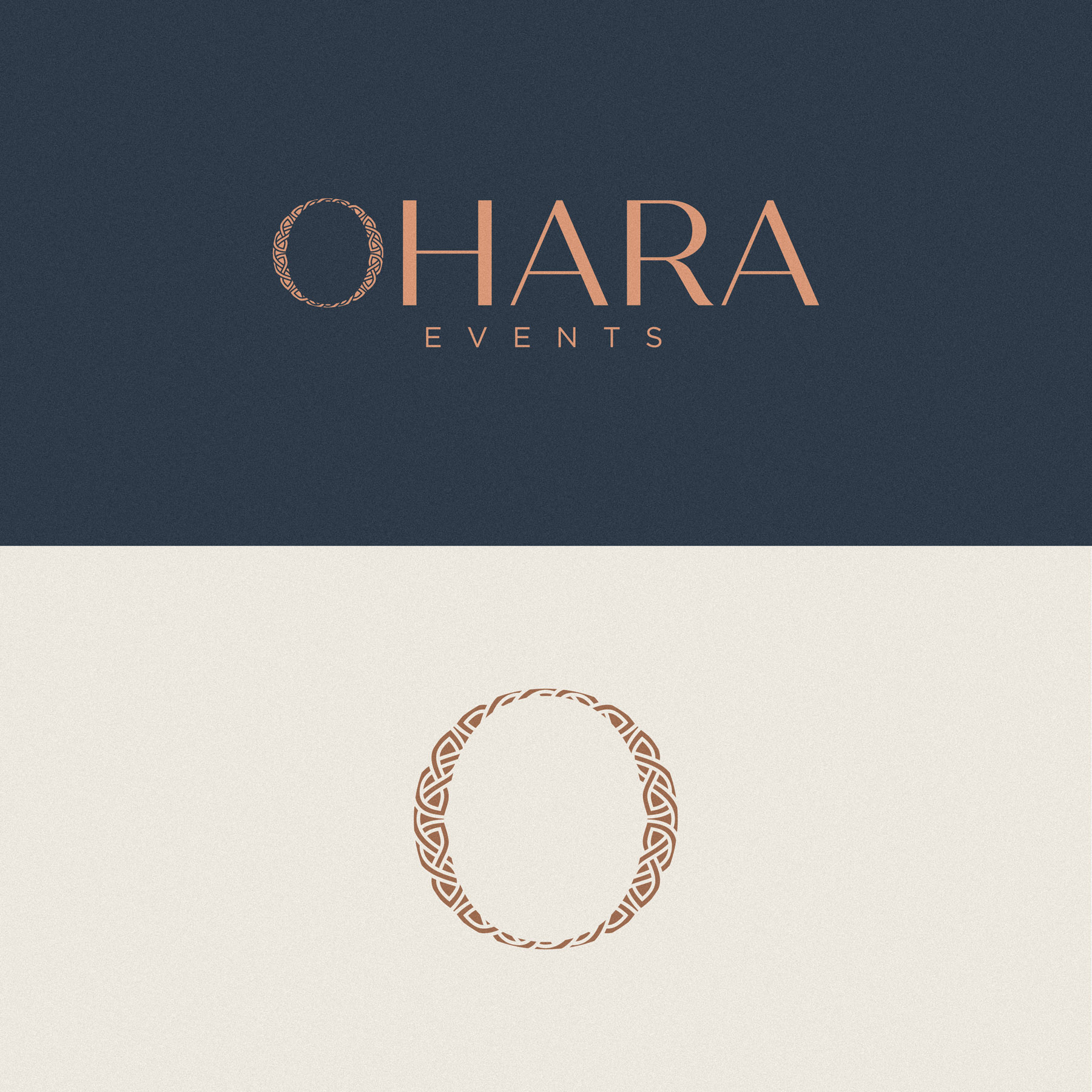 high end luxury identity & logo design for wedding & events brand